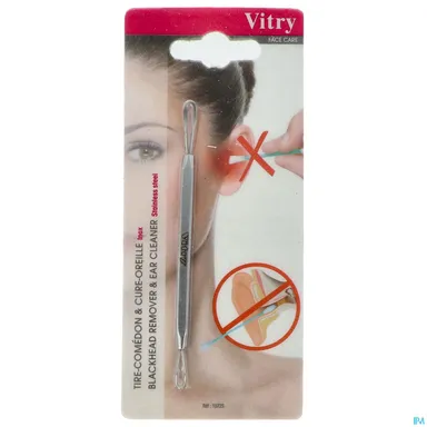 Vitry Tire-comedons Inox Double 1072s