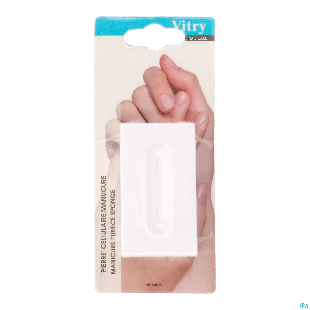 Vitry Classic Cellulairesteen Manicure-Pedicure Wit
