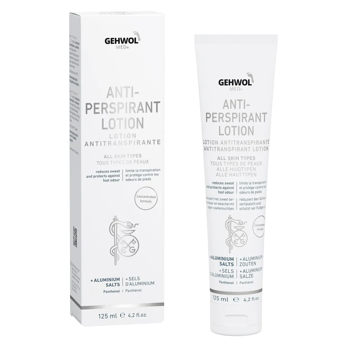 Gehwol Med Anti-transpirant Crème-Lotion 125ml