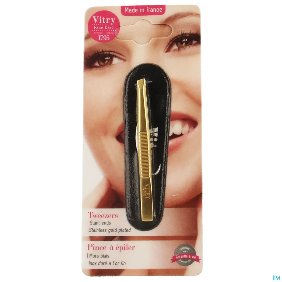 Vitry Prestige Epileerpincet Schuin Inox 4016