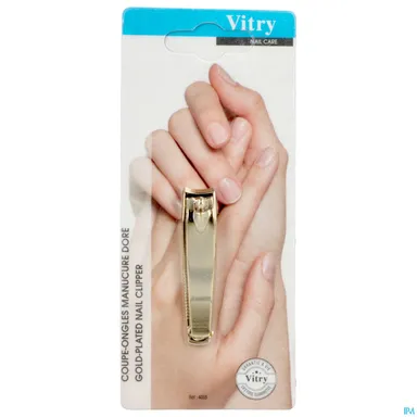 Vitry Prestige Nagelknipper Zakformaat Z/ketting 4055