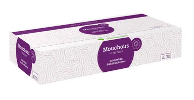 Marque Verte Boite de 100 Mouchoirs