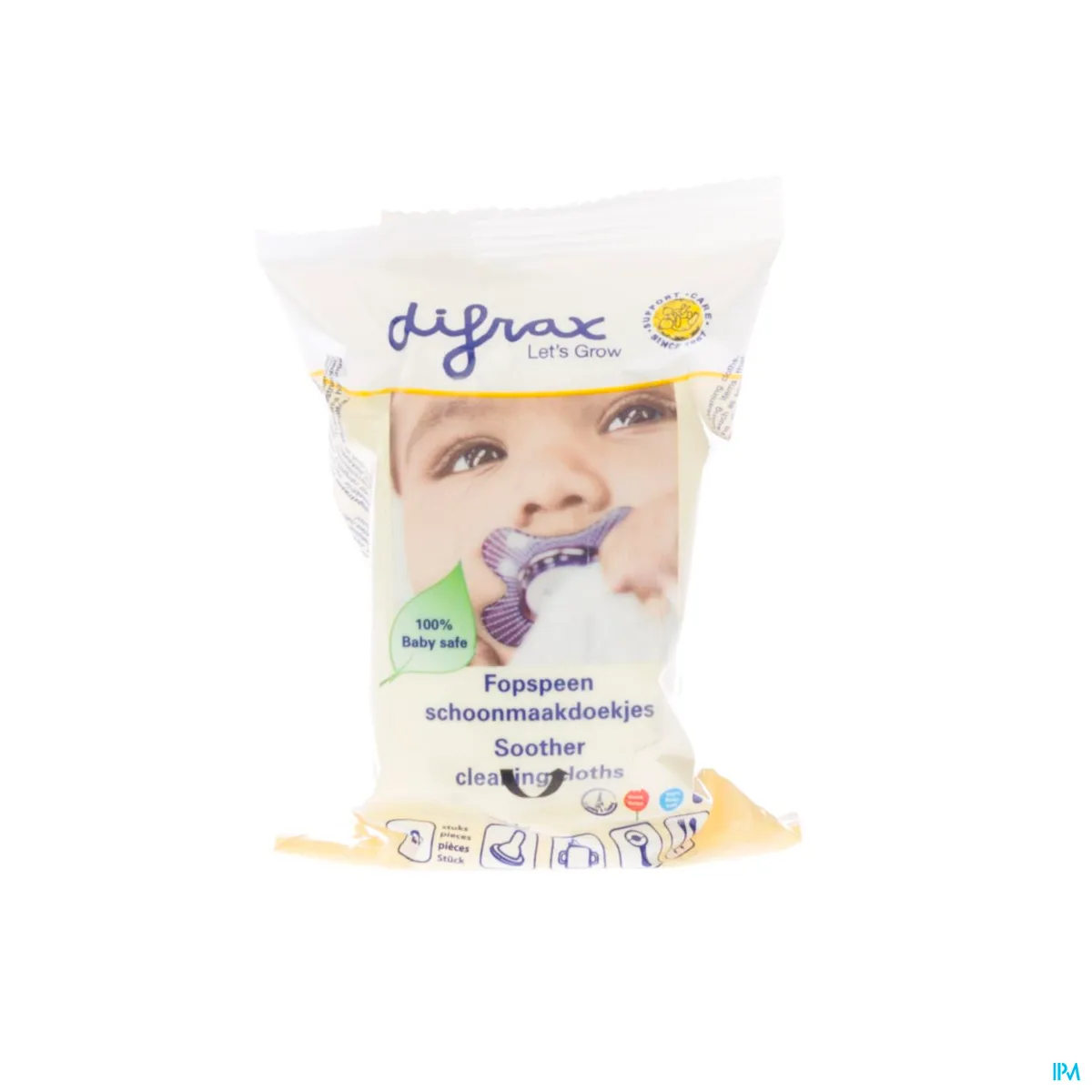 Difrax 20 Lingettes Pour Sucette