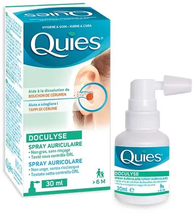 Quies Doculyse Solution Auriculaire Spray 30ml