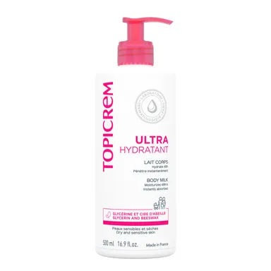 Topicrem Ultra-Hydraterende Lichaamsmelk 500ml
