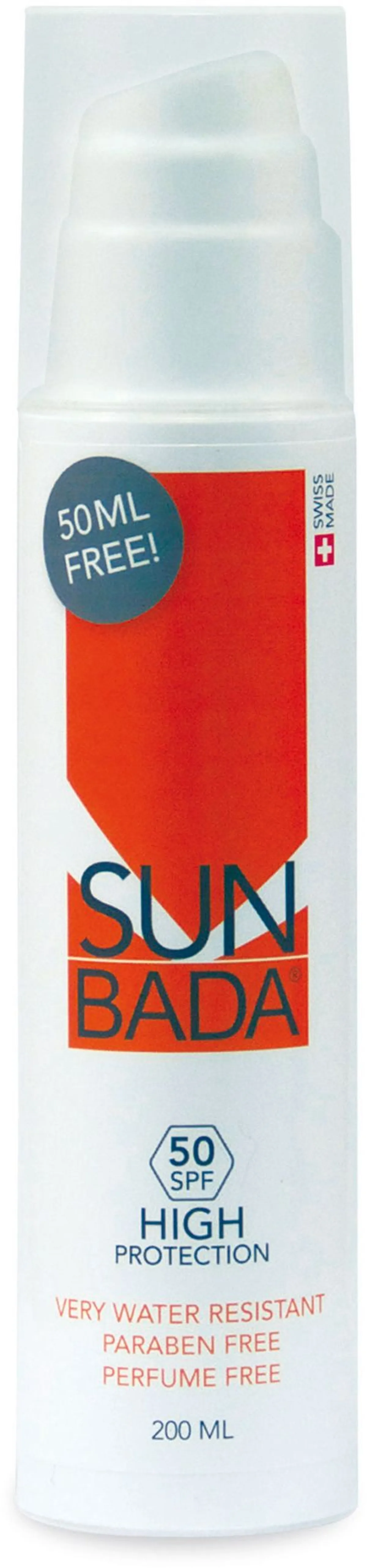 Sunbada Very High 50spf Fl 200ml