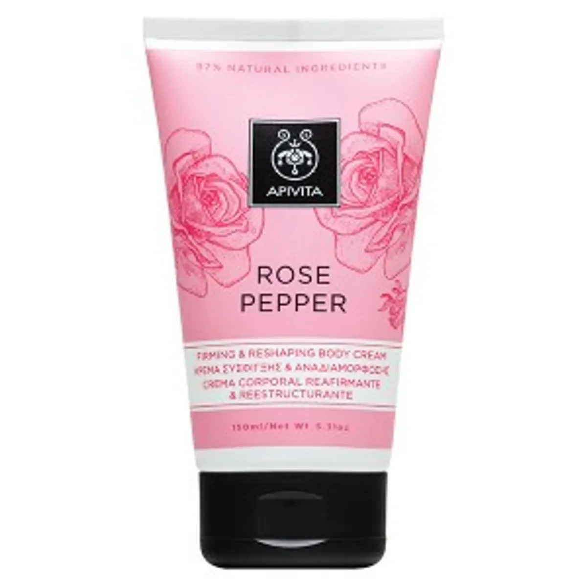 Apivita Crème Corps Raffermissante Rose&Pepper 150ml