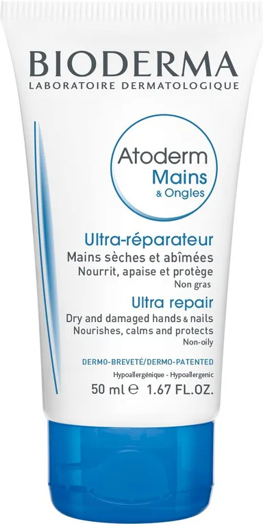 Bioderma Atoderm Crème Mains et Ongles 50ml