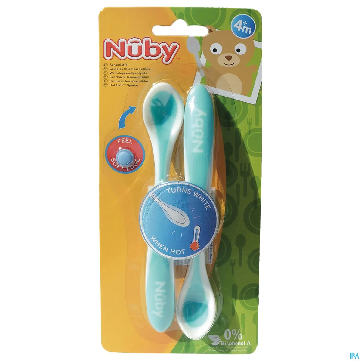 Nuby Lepel Warmtegevoelig +4m 2