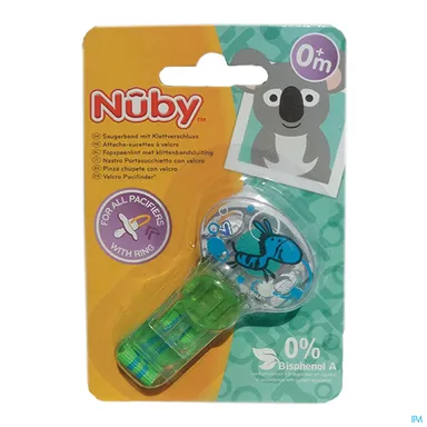 Nuby Attache-sucette Avec Anneau-sucettes Anneaux