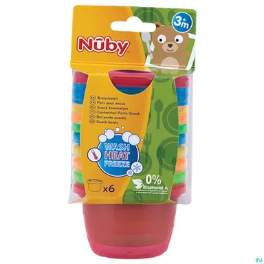 Nuby Petit Pot Pp 120ml Avec Couvercle 6