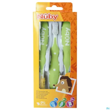 Nuby Set Evolutif Brosse A Dents