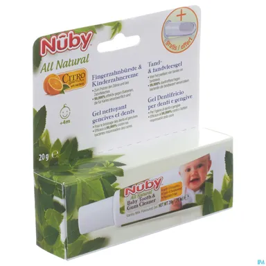 Nuby Citroganix Reinigende Gel Tandvlees-Tanden 20g