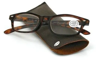 Pharmaglasses Lunettes Lecture Dioptrie +4.00 Brown
