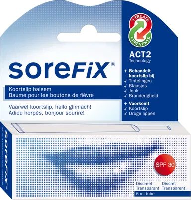 Sorefix Crème Boutons Fievre 6ml