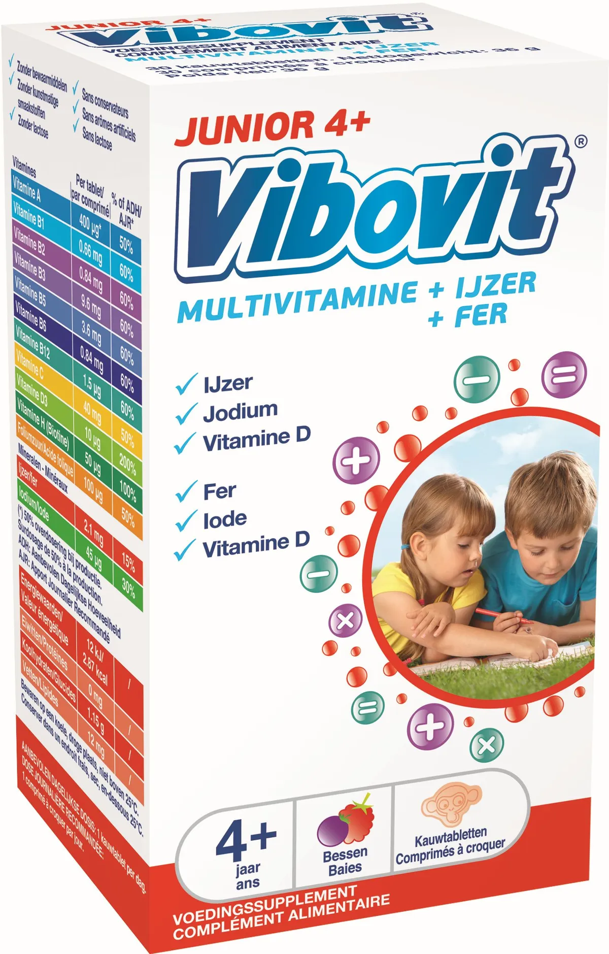 Vibovit Junior 4+ 30 Comprimés à Croquer
