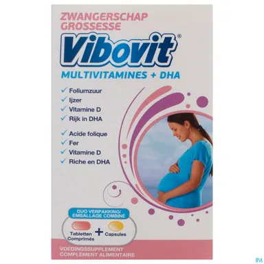 Vibovit Zwangerschap 30 Tabletten en 30 Capsules