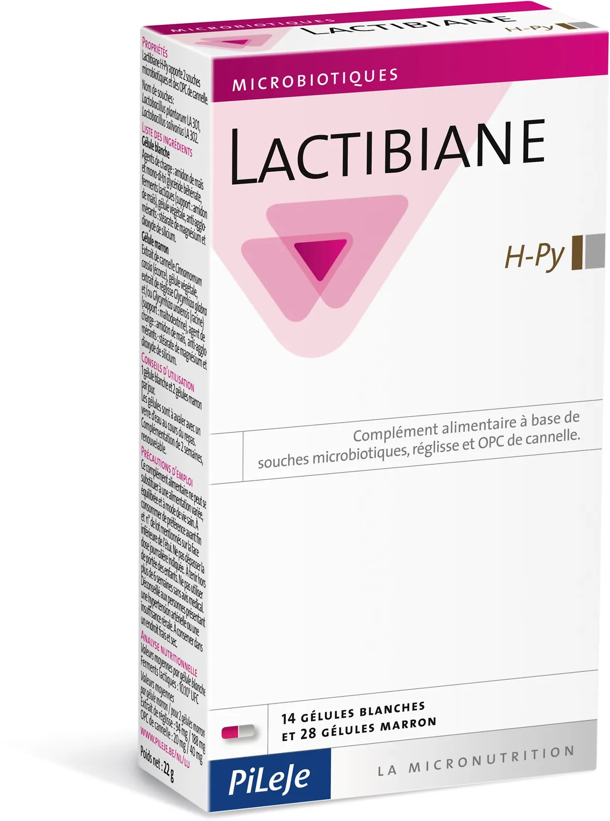 Lactibiane HPY 28 + 14 Capsules