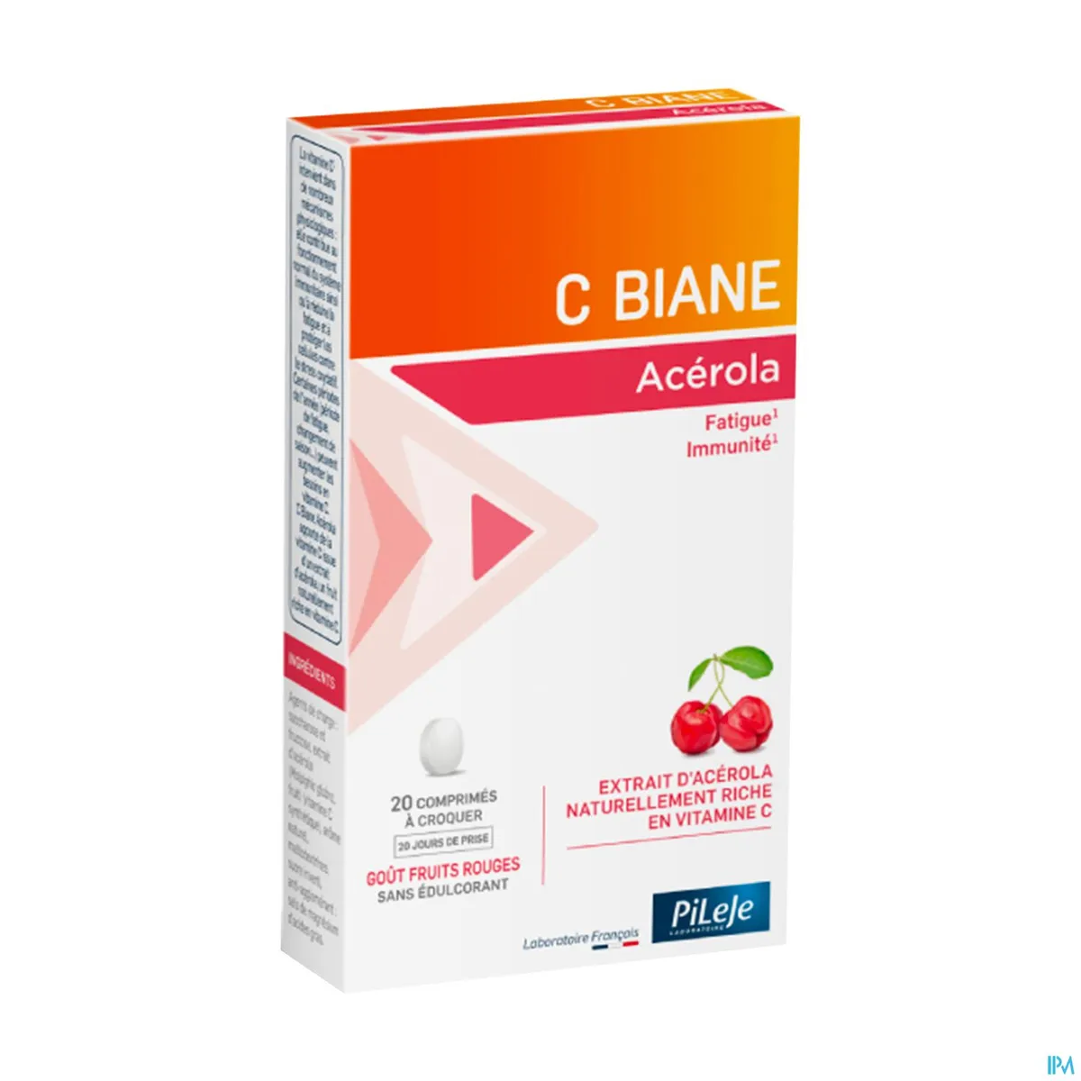 C Biane Acerola 20 Comprimés