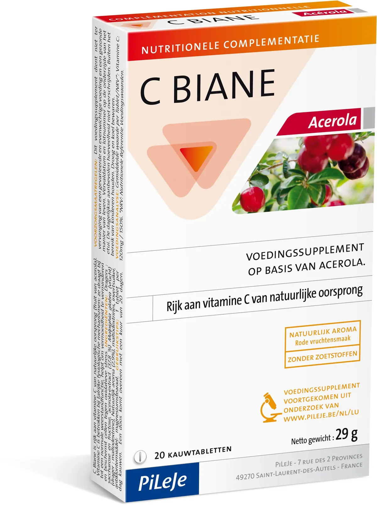 C Biane Acerola 20 Tabletten