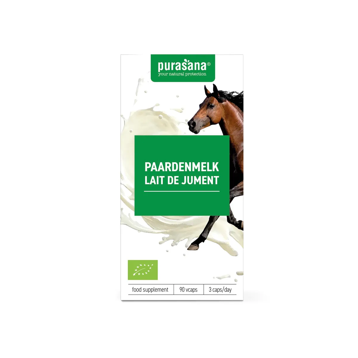 Purasana Paardenmelk 90 Capsules