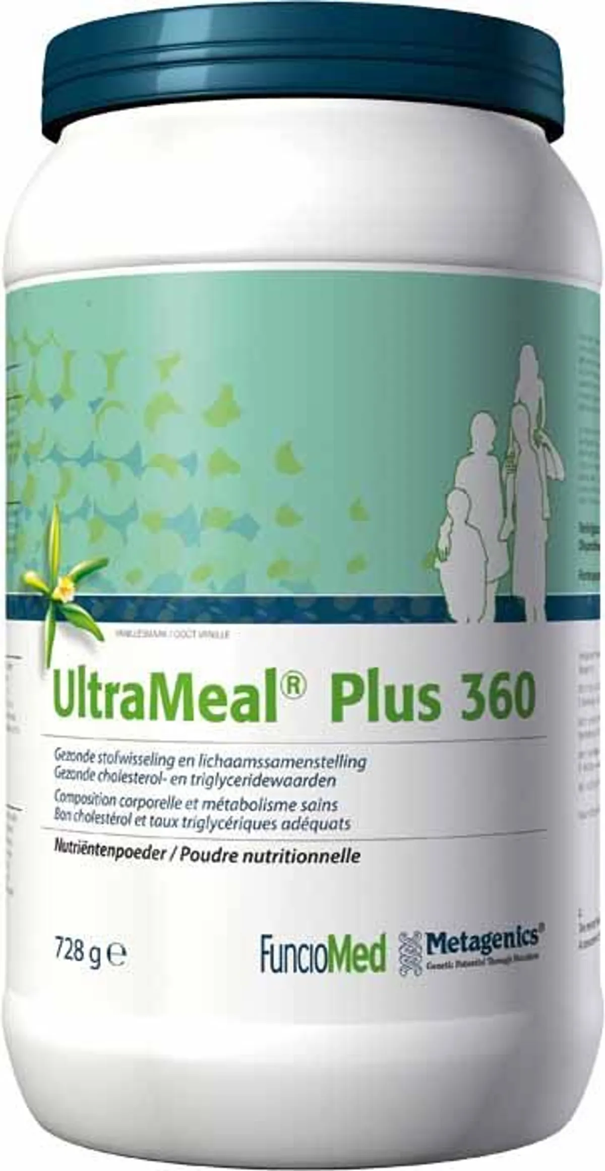 UltraMeal Plus 360 Vanille Poudre Nutritionelle 728g