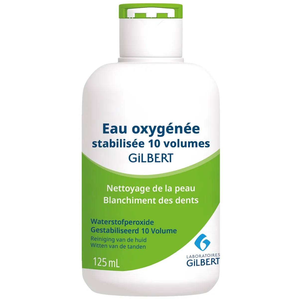 Gilbert Gestabiliseerd Geoxygeneerd Water 10 Volumes 125ml
