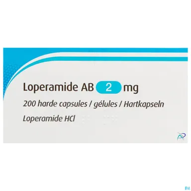 LOPERAMIDE AB 2MG HARDE CAPS 200 X 2MG