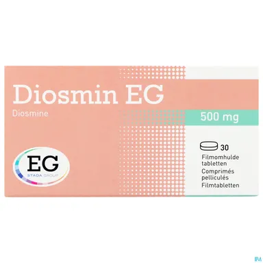 Diosmin EG 500mg 30 Comprimés