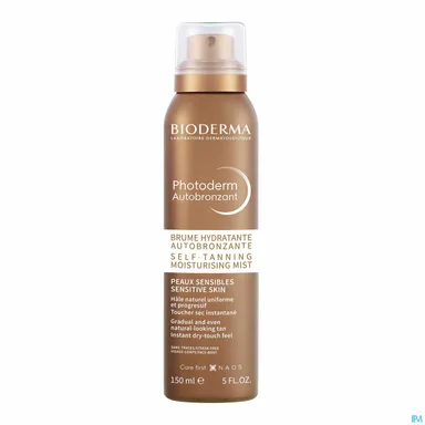 Bioderma Photoderm Zelfbruinende Nevel Aero 150ml