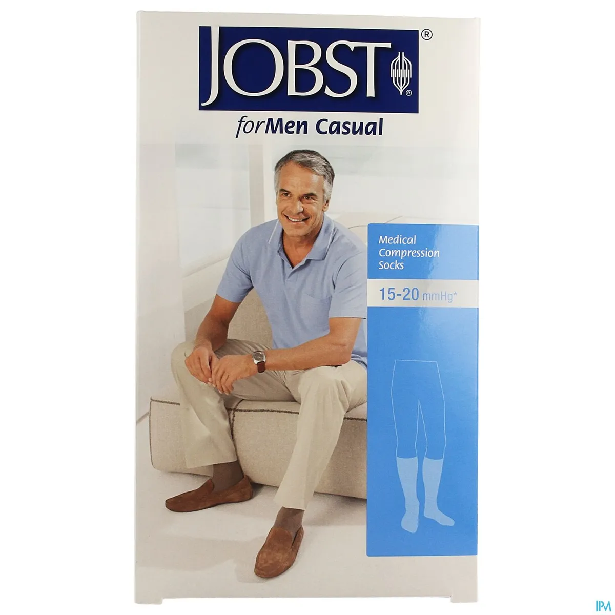 Jobst For Men Casual C1 15-20 Ad Khaki M 1p