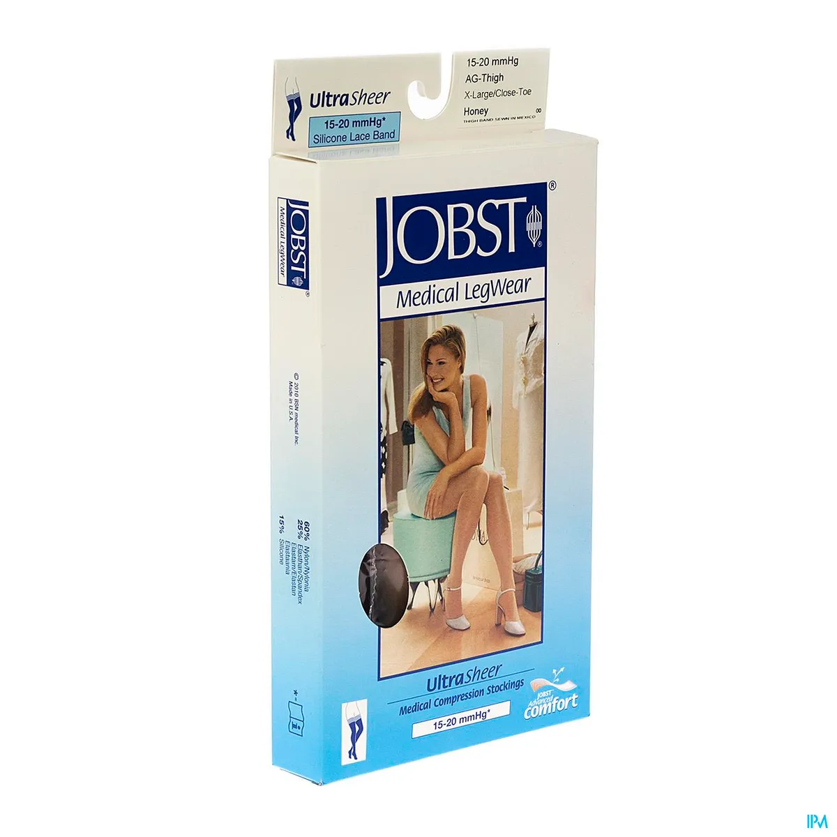 Jobst Ultrasheer Comf.c1 Bas Cuisse Honeyxl