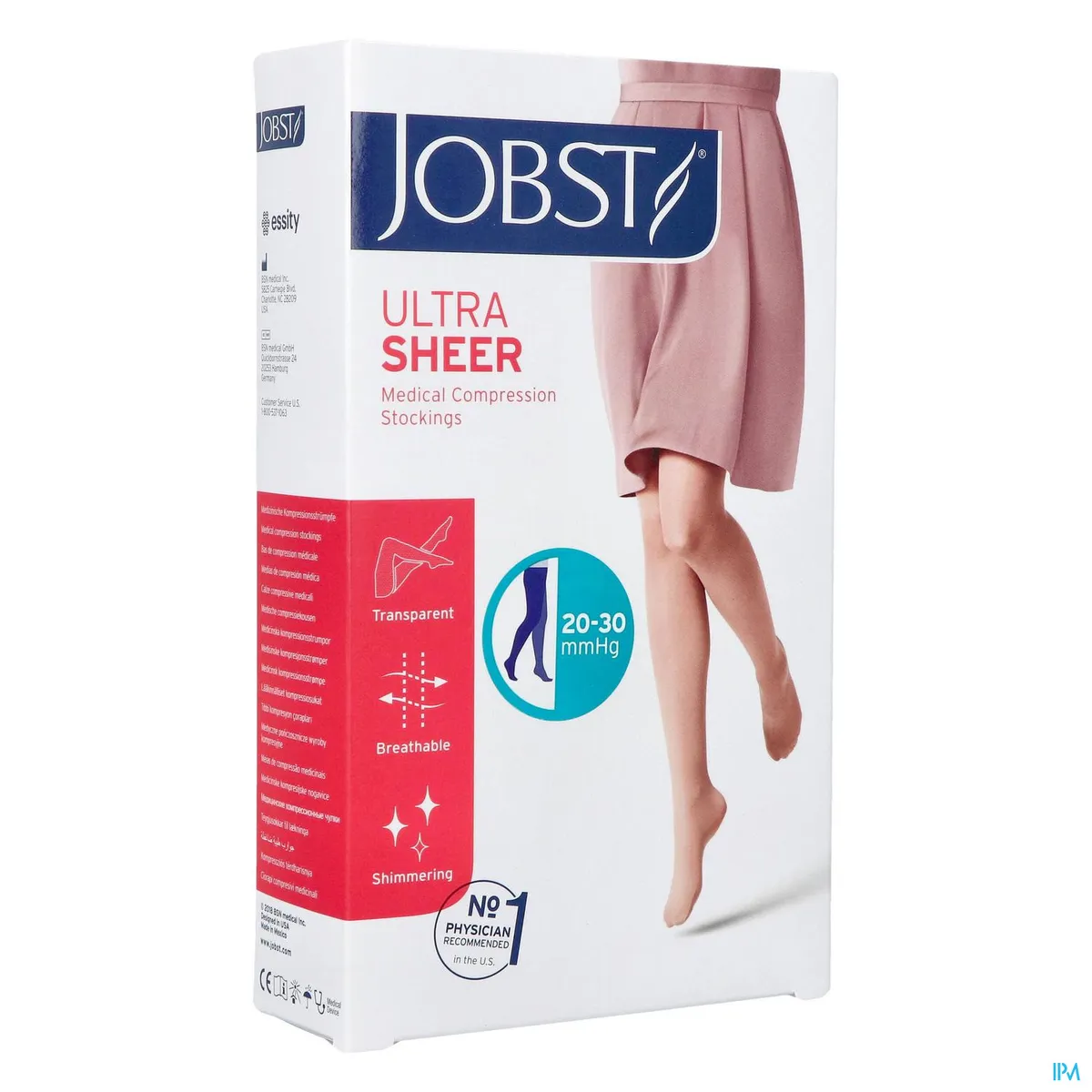 Jobst Ultrasheer Comf.c2 Panty Honeyxl