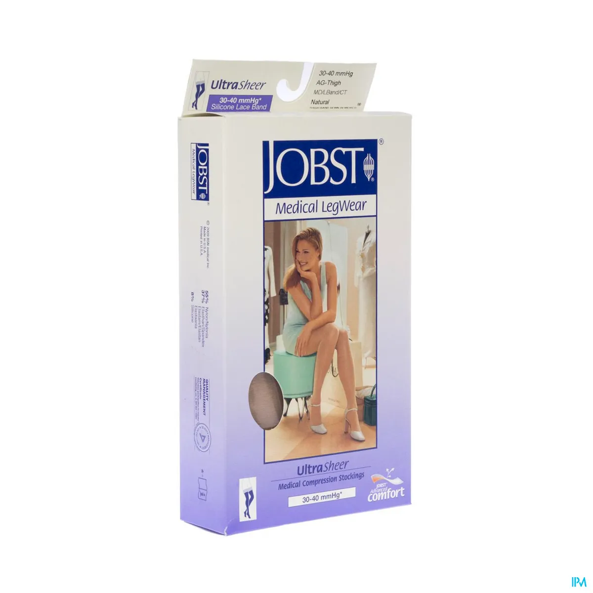 Jobst Ultrasheer Comf.c3 Bas Cuisse Natural M
