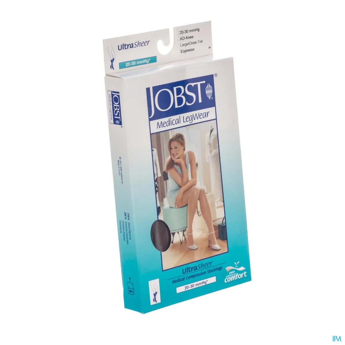 Jobst Ultrasheer Comf.c2 Bas Jarret Espresso L