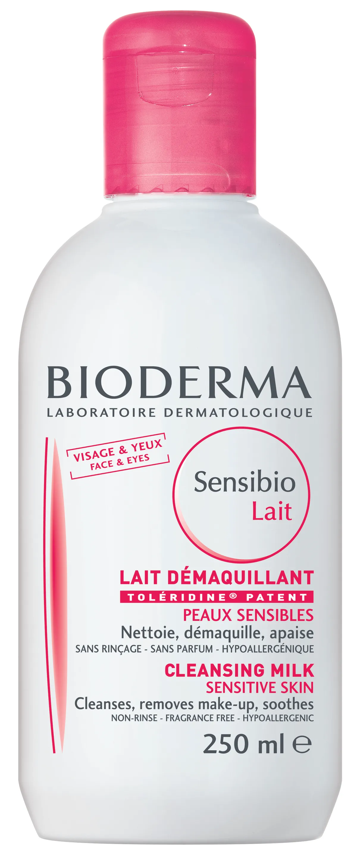 Bioderma Sensibio Lait Démaquillant Peau Sensible 250ml