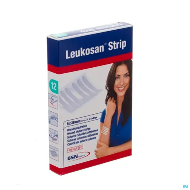 Leukosan Strip Ster 6x 38mm Blanc 2x 6 7262806