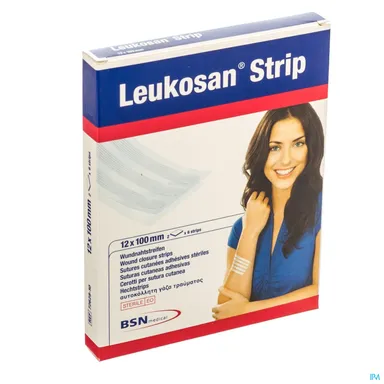 Leukosan Strip Ster 12x100mm Blanc 2x 6 7262810