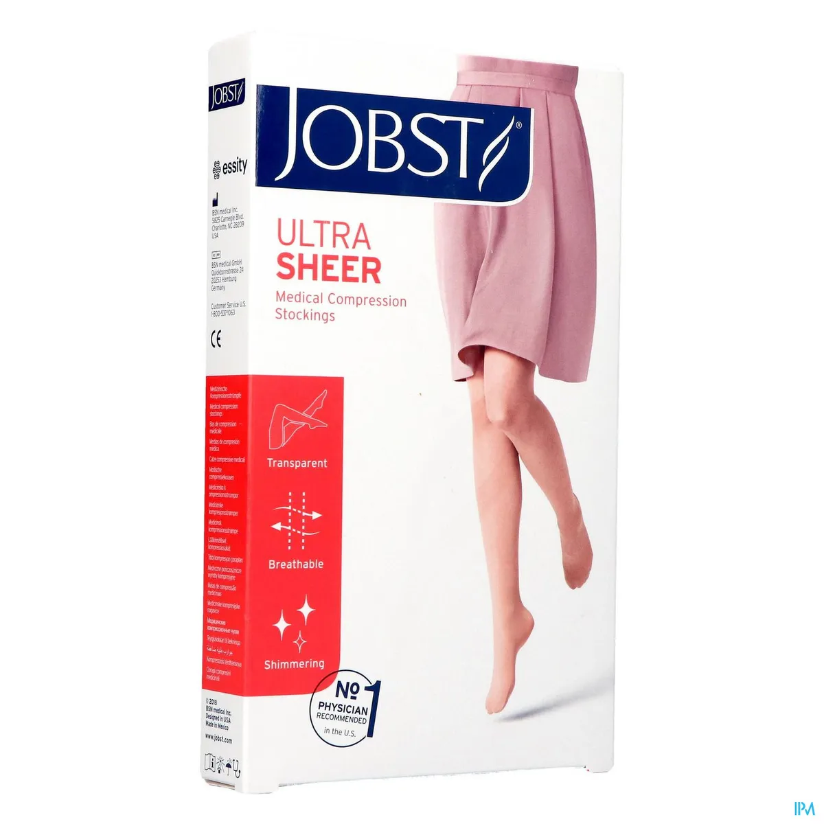 Jobst Ultrash.comf K2 20-30 Ag Ot Natural N Xl 1p