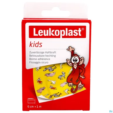 Leukoplast Kids Klevend Wondverband 6cm x 1m