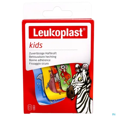 Leukoplast Kids Assortiment 12 Pansements Adhésifs