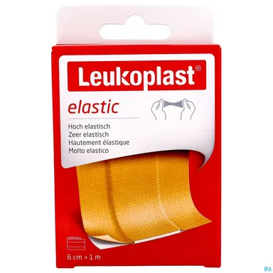 Leukoplast Elastic Klevend Wondverband 6cm x 1m