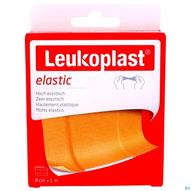 Leukoplast Elastic Klevend Wondverband 8cm x 1m