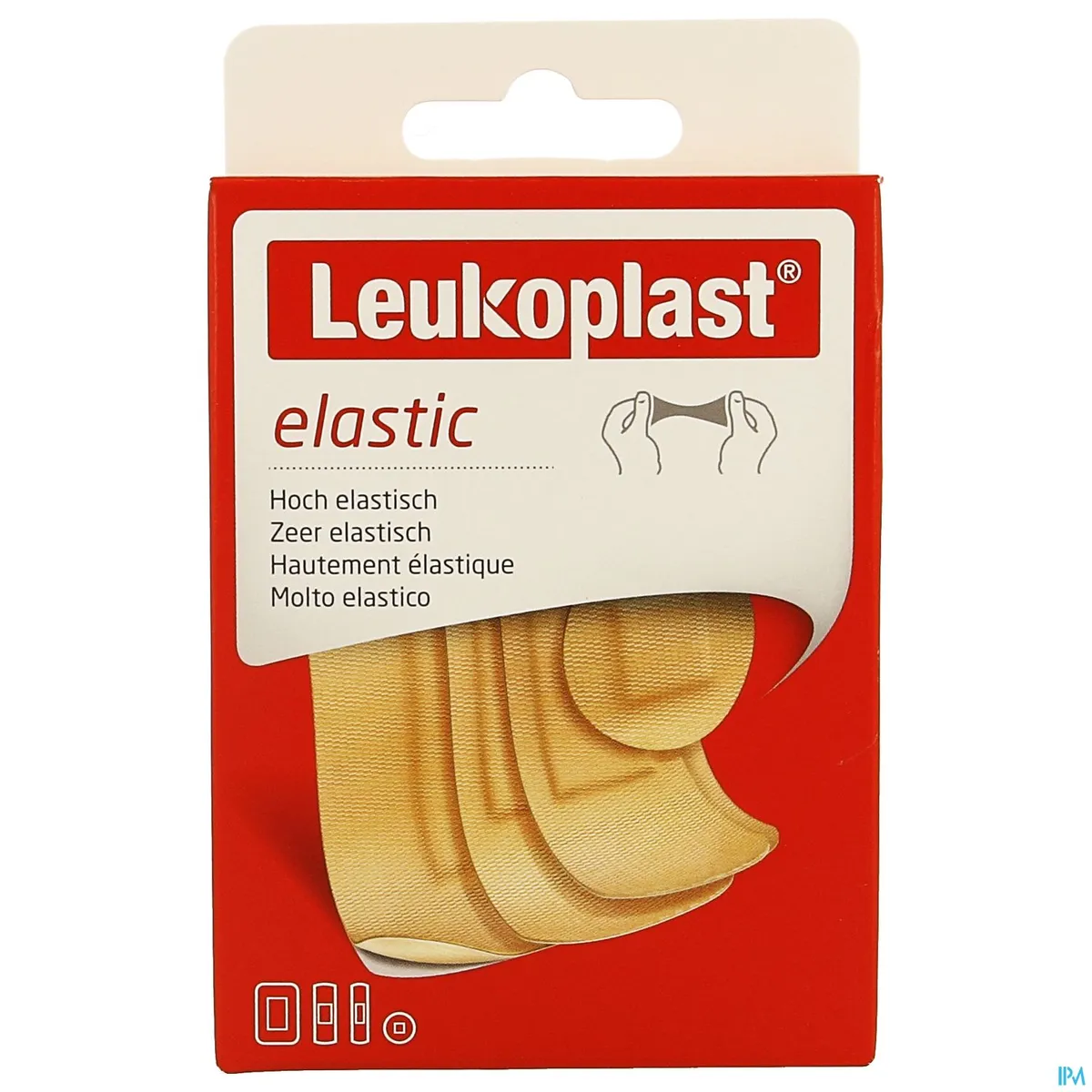 Leukoplast Elastic Assortiment 40 Pansements Adhésifs