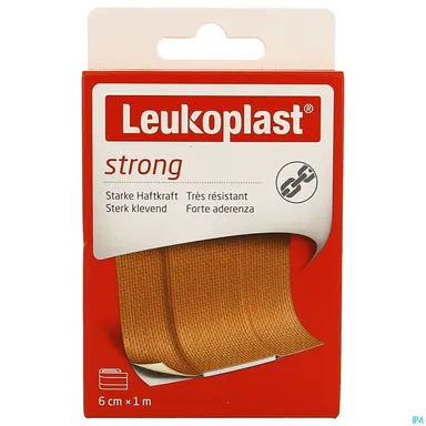 Leukoplast Strong Pansement Adhésif 6cm x 1m
