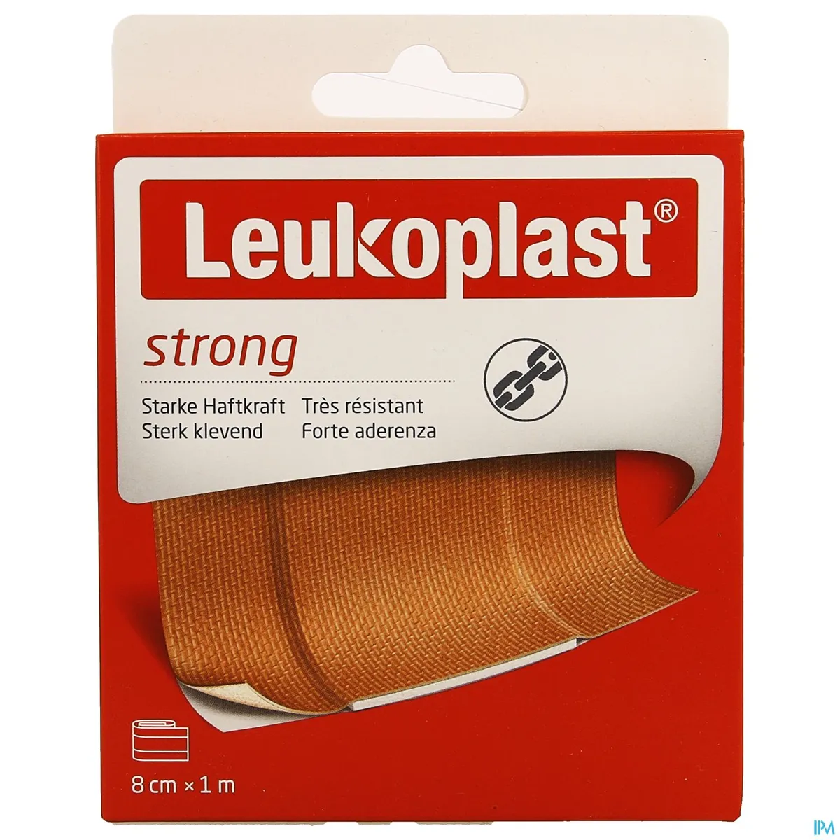 Leukoplast Strong Pansement Adhésif 8cm x 1m