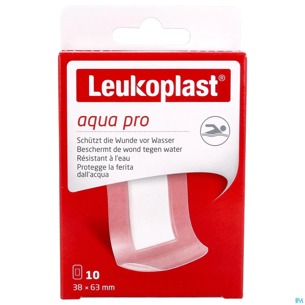 Leukoplast Aqua Pro Klevend Wondverband 10 Stuks 38 x 63mm