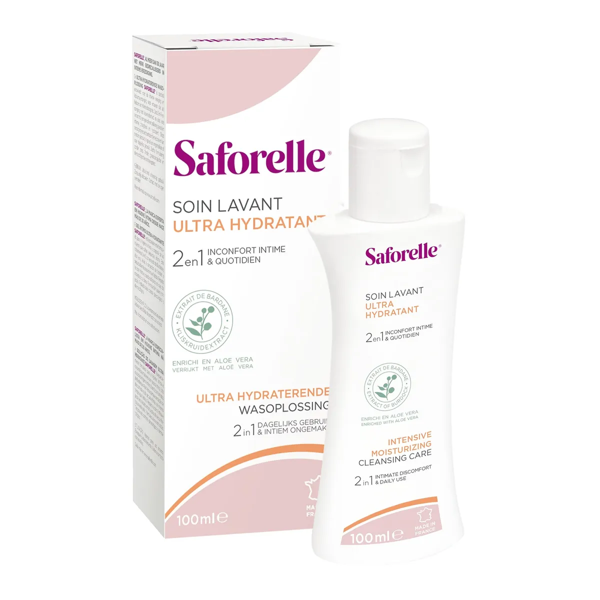 Saforelle Soin Lavant Ultra Hydratant 100ml