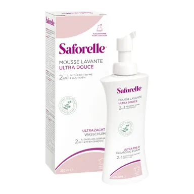 Saforelle Mousse Lavante Ultradouce 250ml