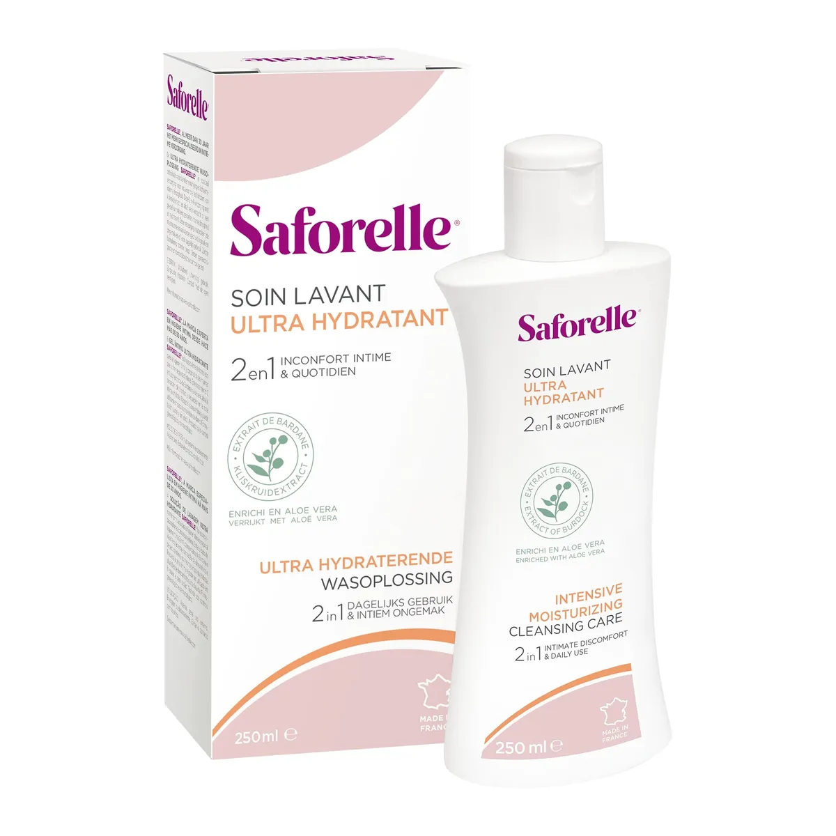 Saforelle Ultra Hydraterende Wasoplossing 250 ml